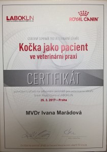 Certifikát Iva